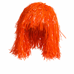 Oranje Pruik - Folie